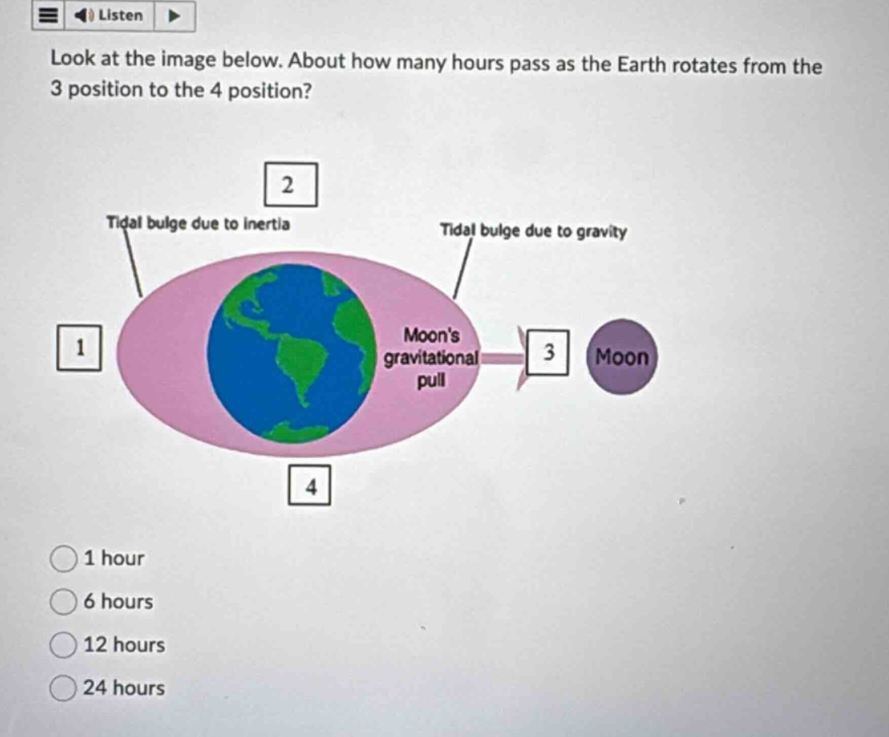 look at the image below. about how many hours pass as the earth rotates…