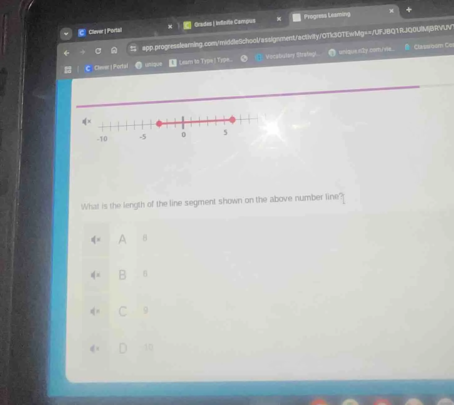 what is the length of the line segment shown on the above number line? …