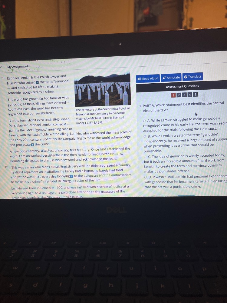 my assignments(1) raphael lemkin is the polish lawyer andlinguist who c…