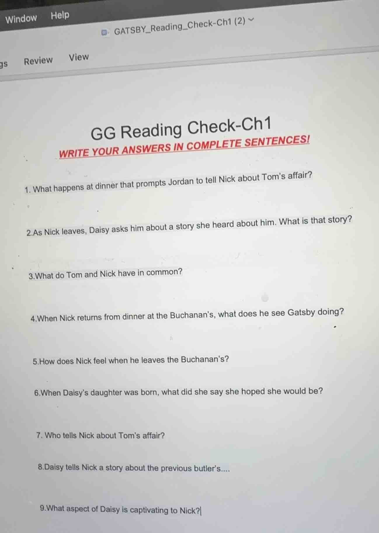 gg reading check-ch1 write your answers in complete sentences! 1. what …