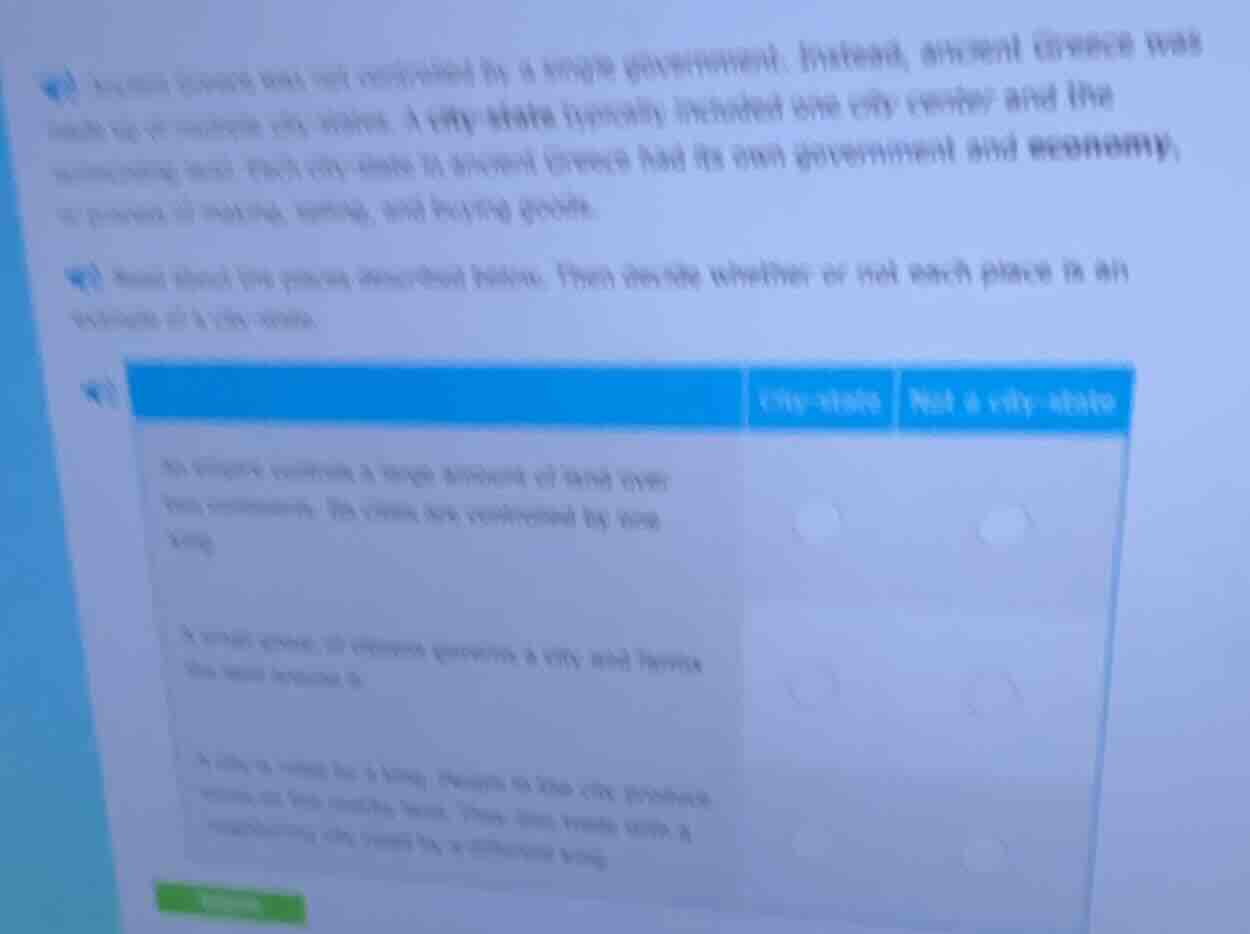1) ancient greece was not controlled by a single government. instead, a…