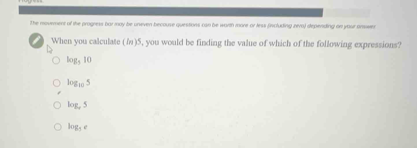 the movement of the progress bar may be uneven because questions can be…