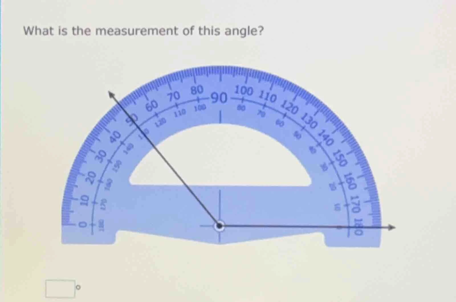 what is the measurement of this angle?