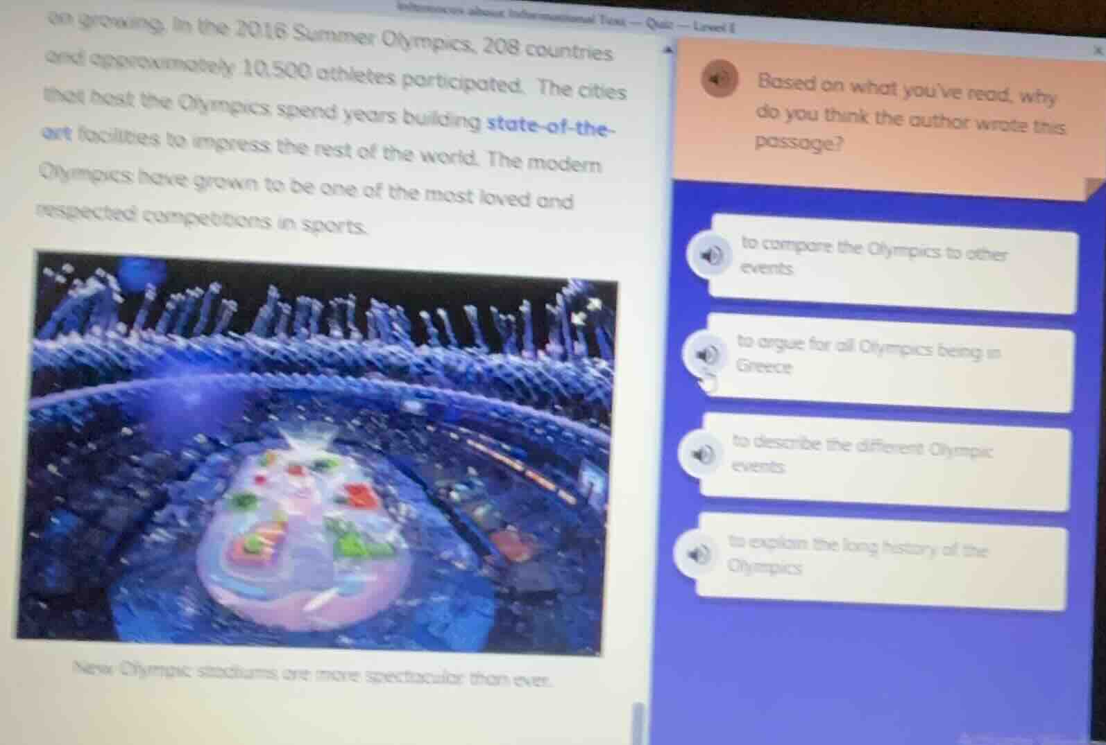 on growing. in the 2016 summer olympics, 208 countries and approximatel…