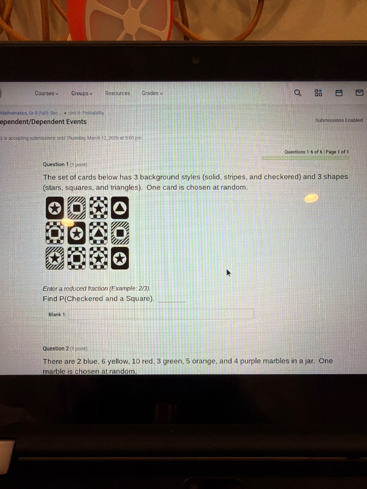 courses ▼ groups ▼ resources grades ▼mathematics, gr 8 (full) sec ▸ uni…