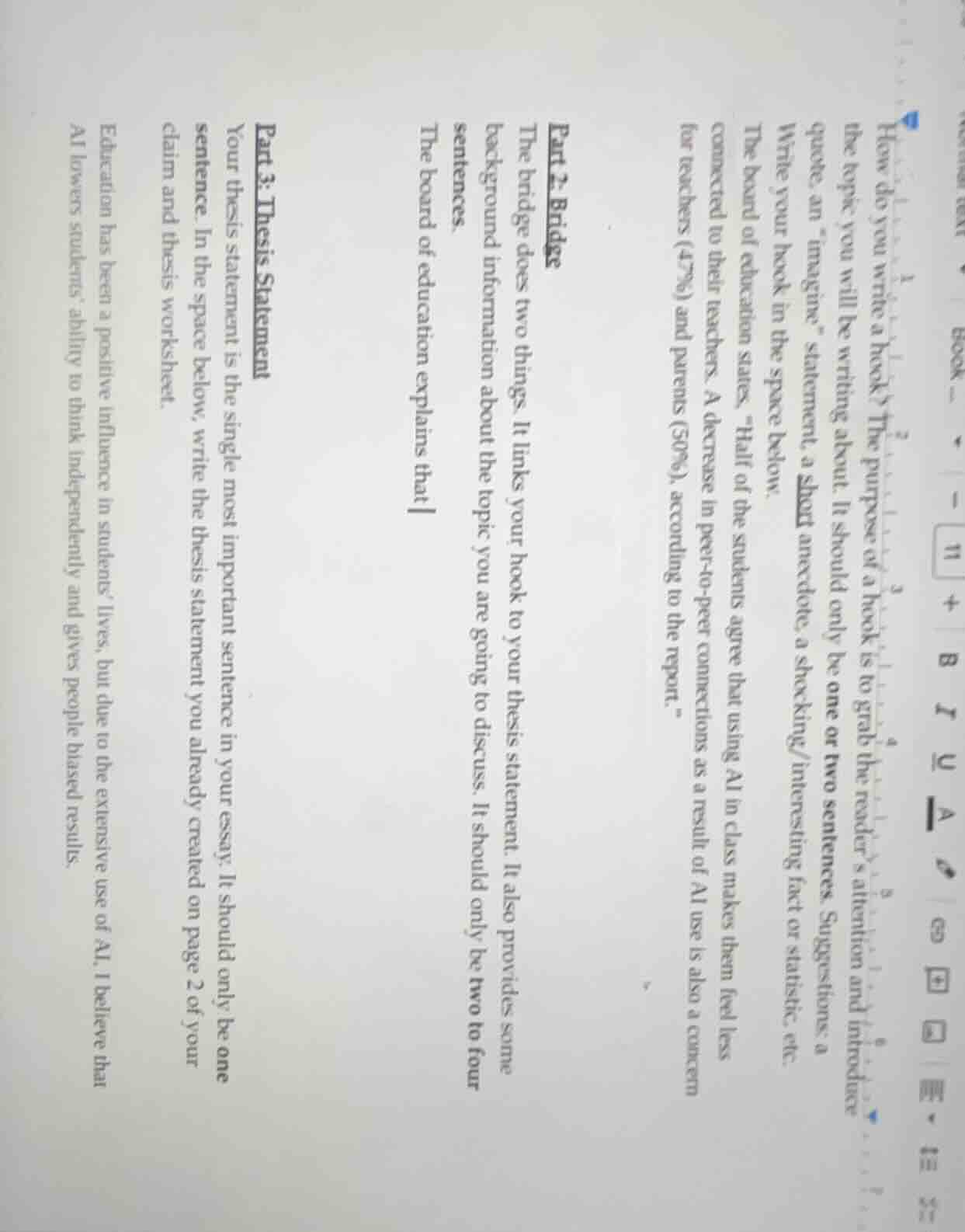 how do you write a hook? the purpose of a hook is to grab the readers a…