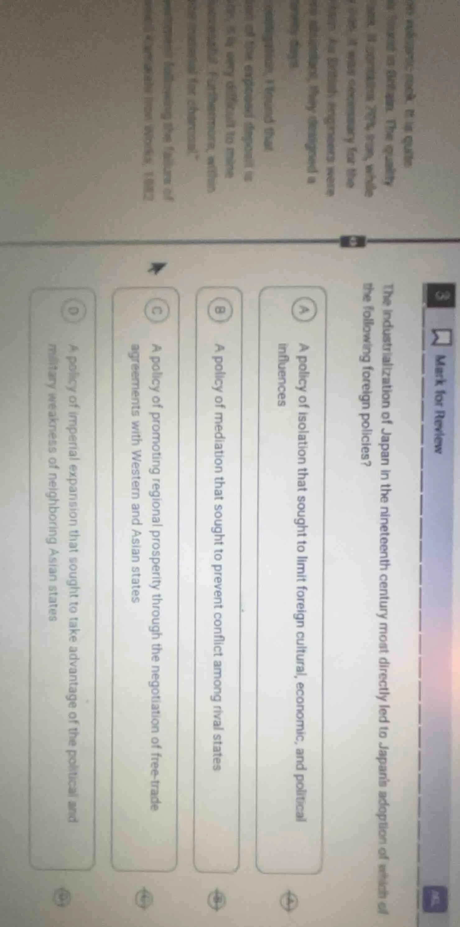 8 mark for review the industrialization of japan in the nineteenth cent…