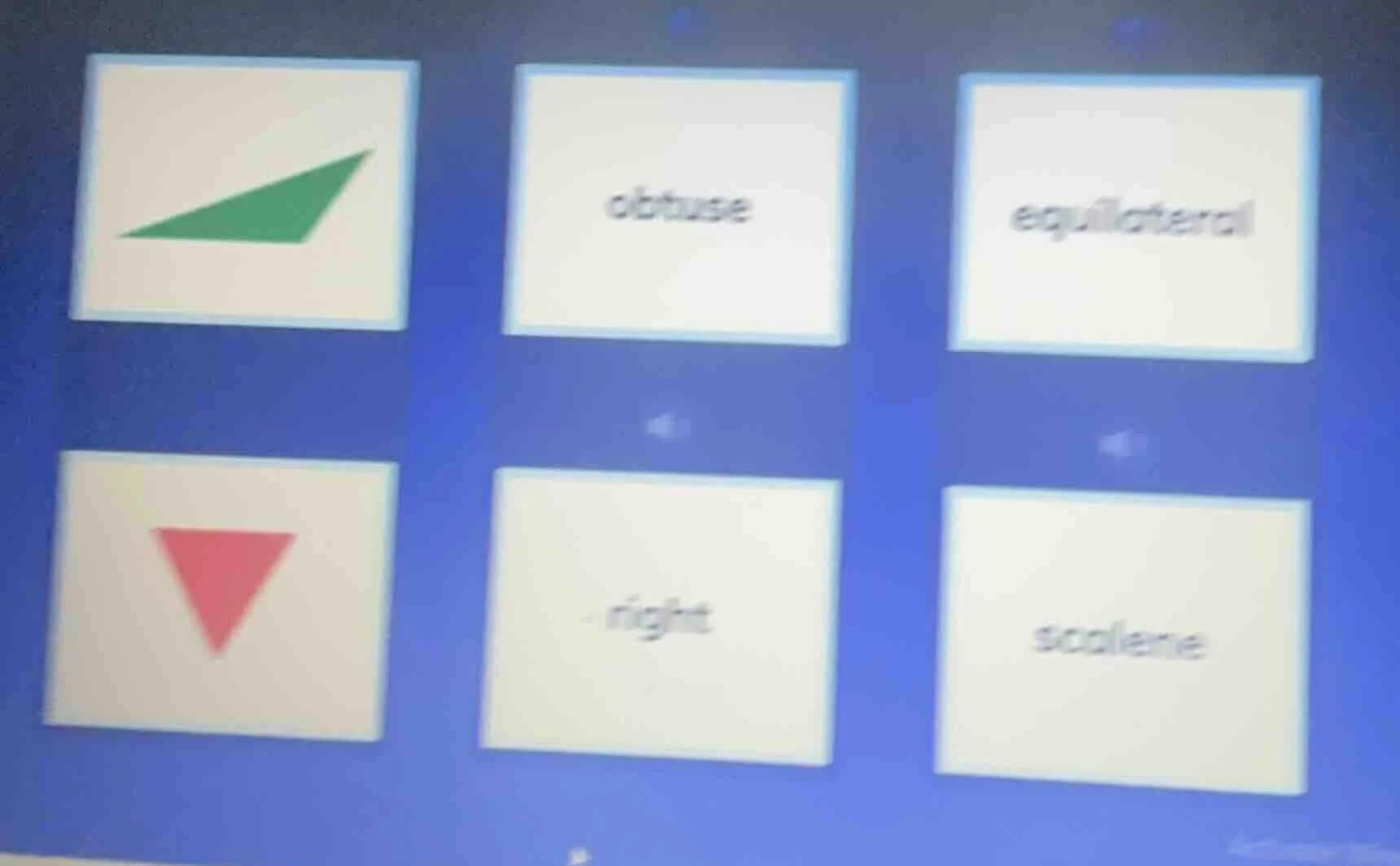 obtuse equilateral right scalene