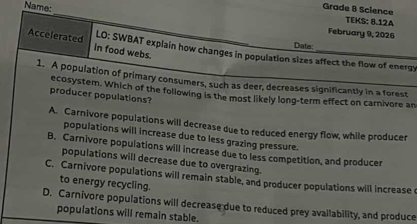 name:grade 8 scienceteks: 8.12adate:february 9, 2026acceleratedlo: swba…