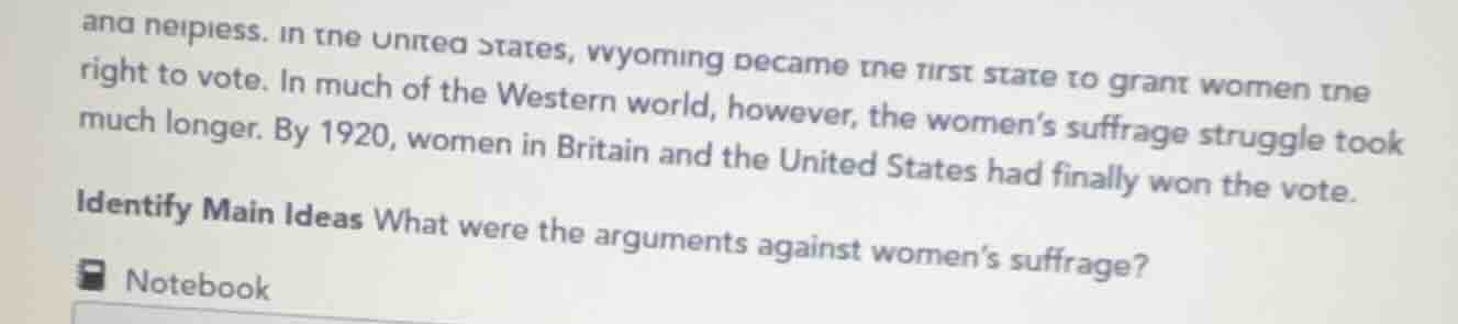 and heipless. in the united states, wyoming became the first state to g…