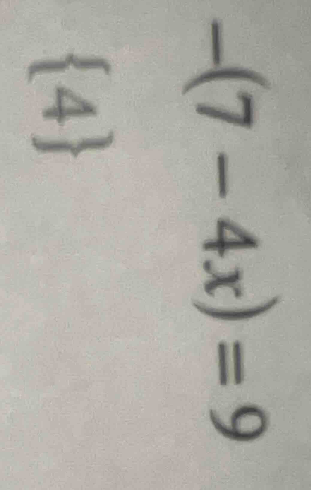 $\frac{1}{5}-4x=9$