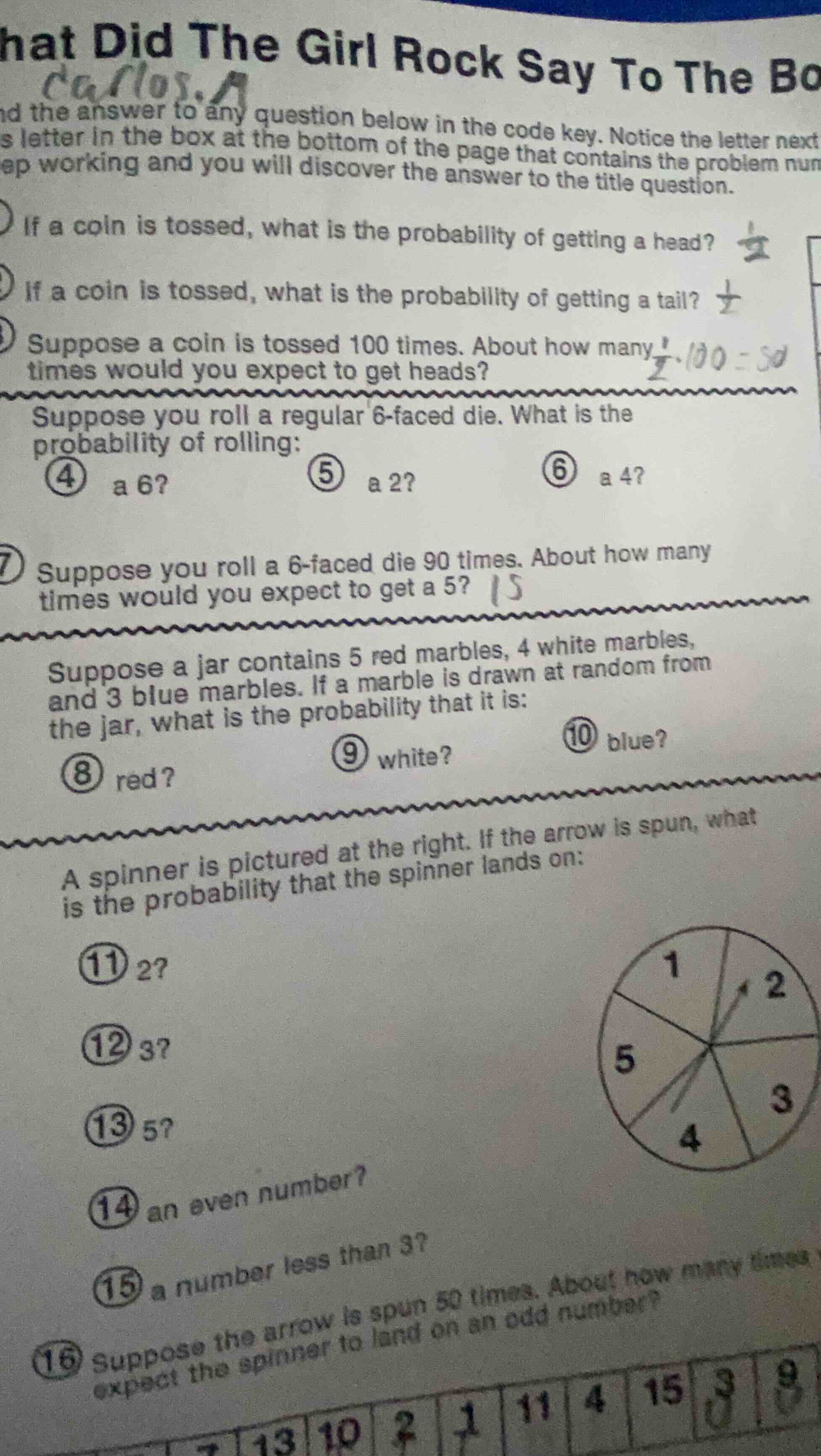 hat did the girl rock say to the bod the answer to any question below i…