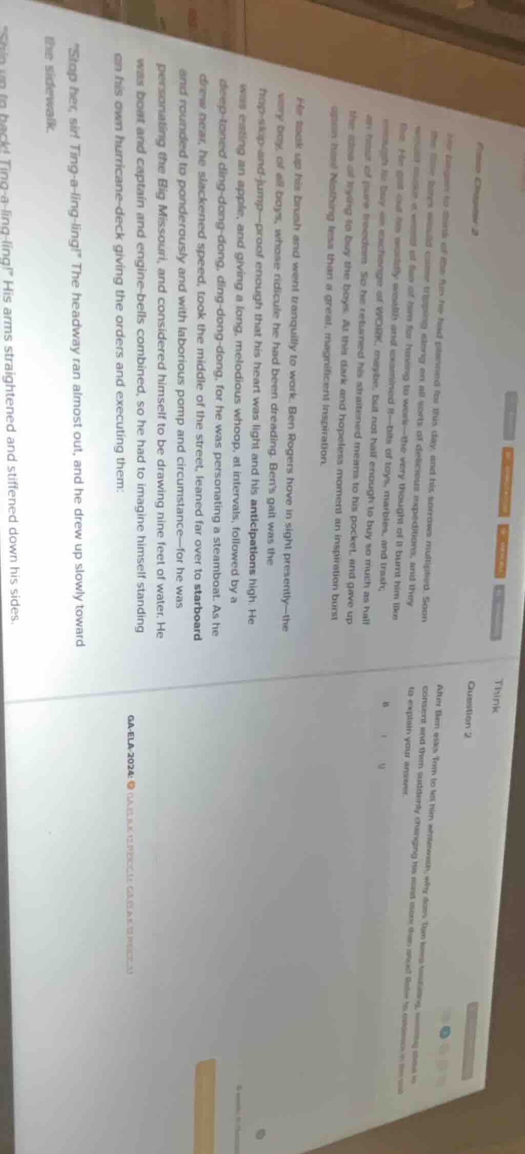 from chapter 2 no longer to think of the fun he had planned for this da…