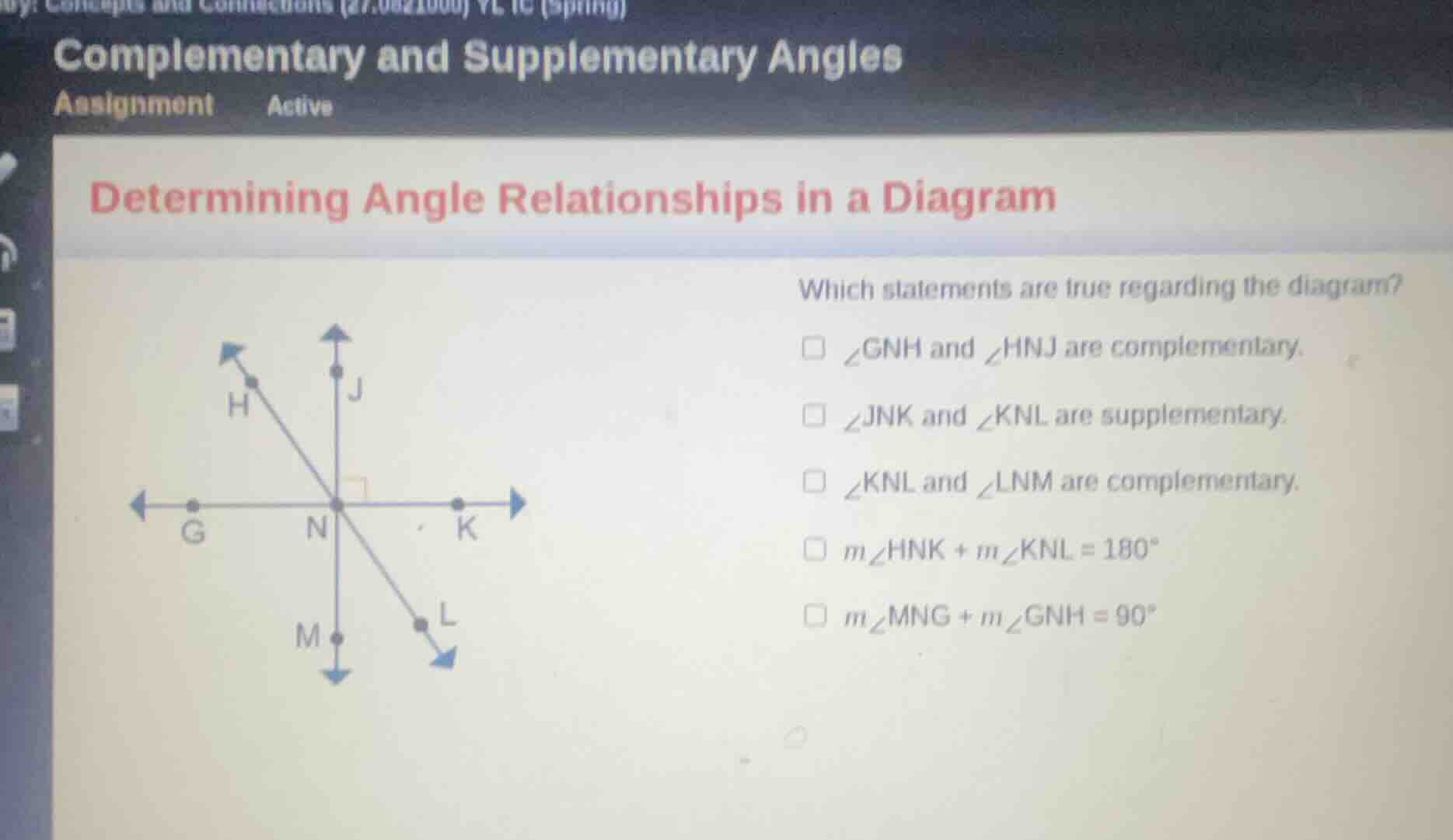 complementary and supplementary angles assignment active determining an…