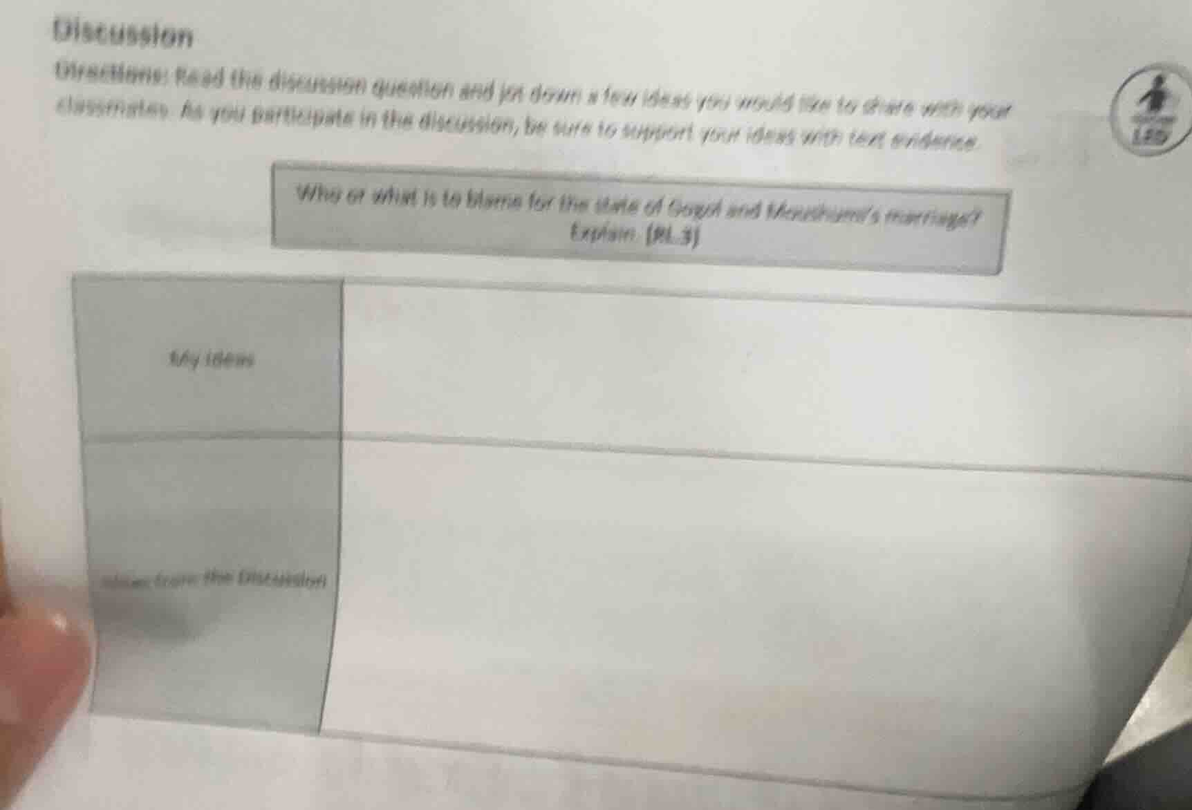 discussion directions: read the discussion question and jot down a few …