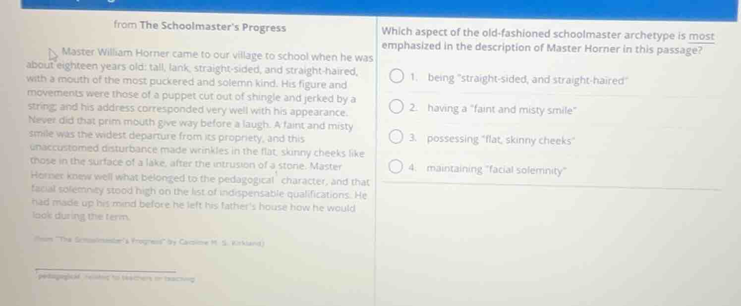 from the schoolmasters progressmaster william horner came to our villag…