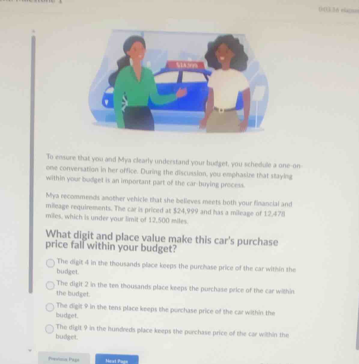 to ensure that you and mya clearly understand your budget, you schedule…