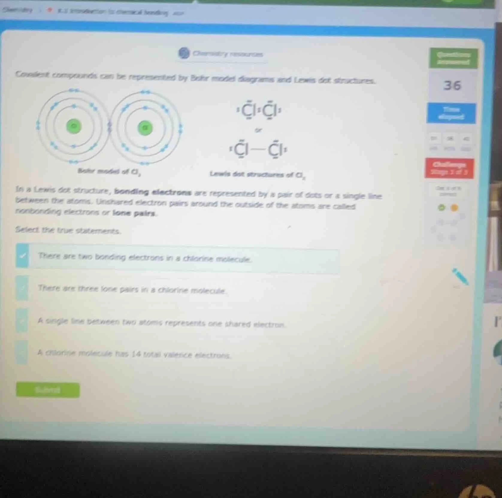 chemistry resources covalent compounds can be represented by bohr model…