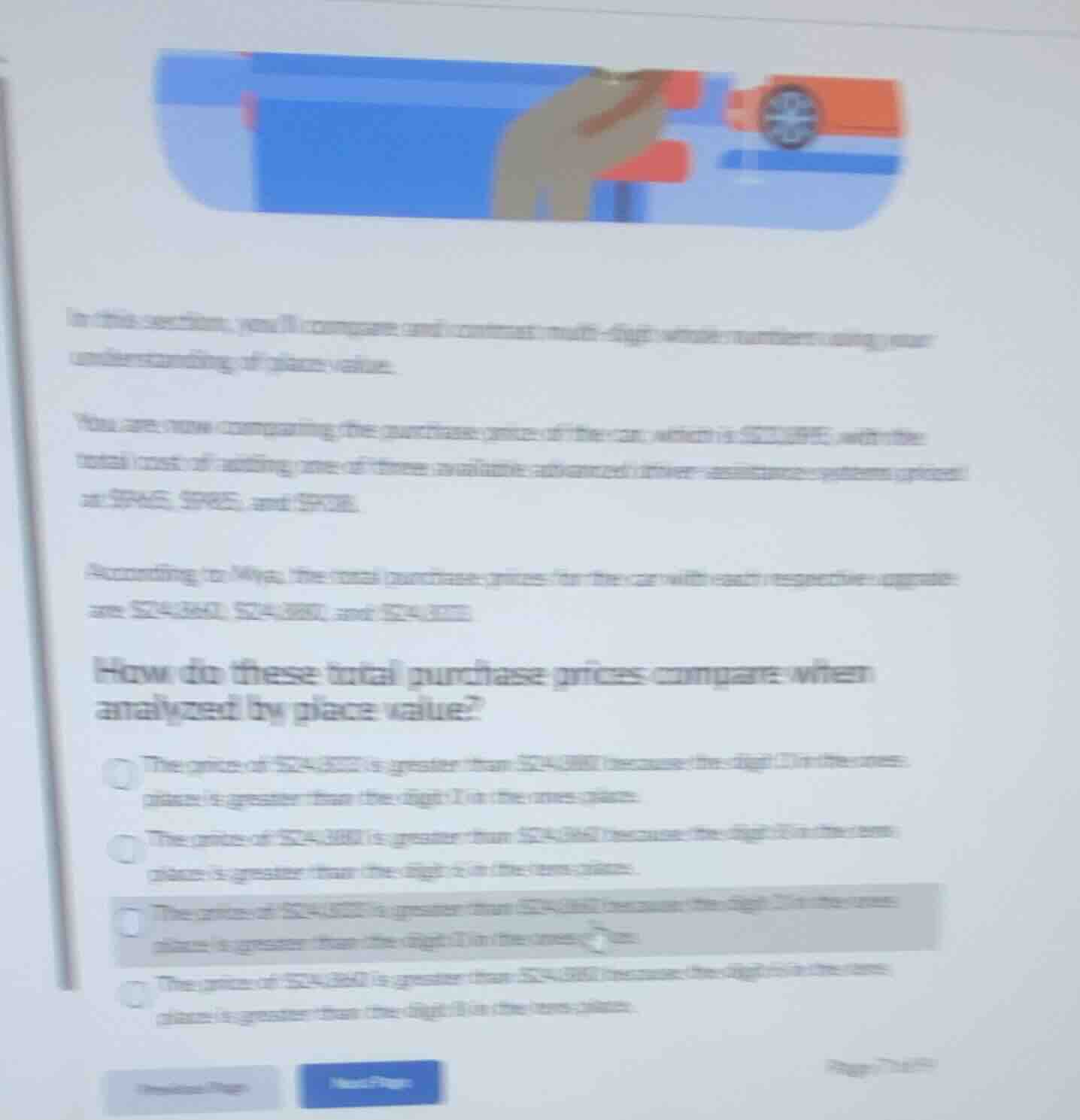 in this section, youll compare and contrast multi-digit whole numbers u…