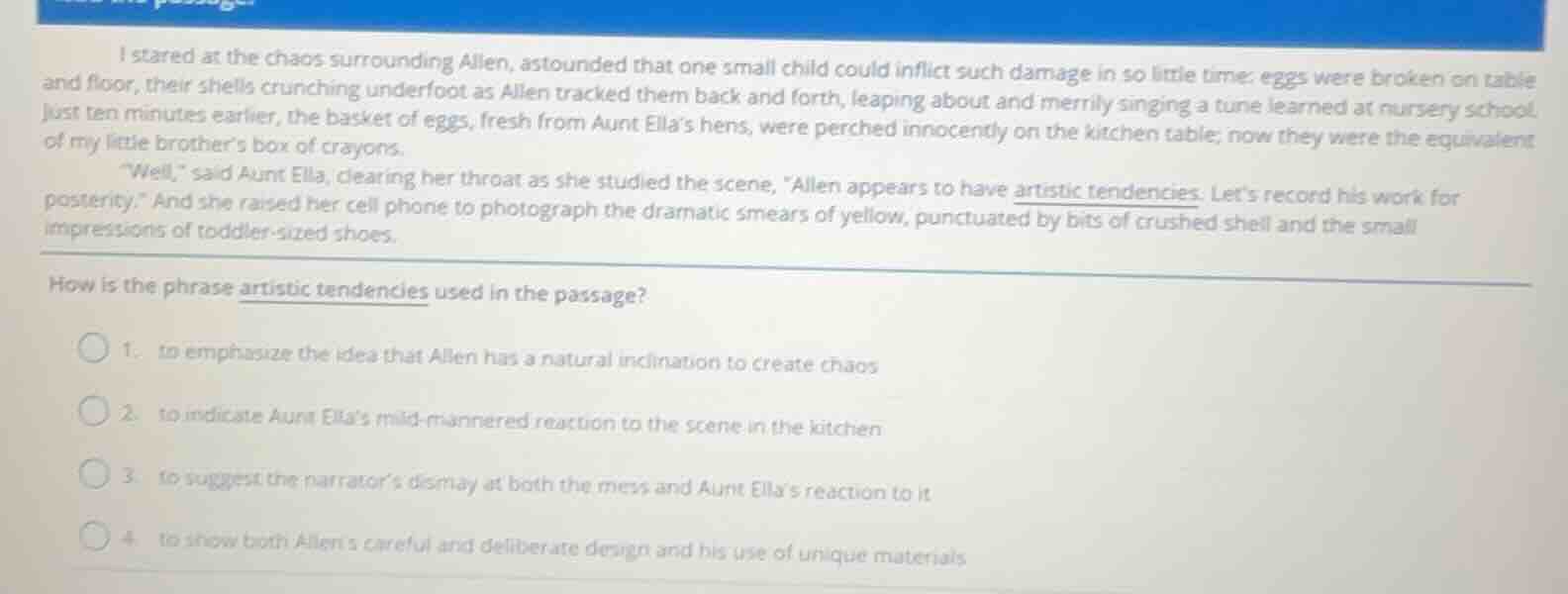 i stared at the chaos surrounding allen, astounded that one small child…