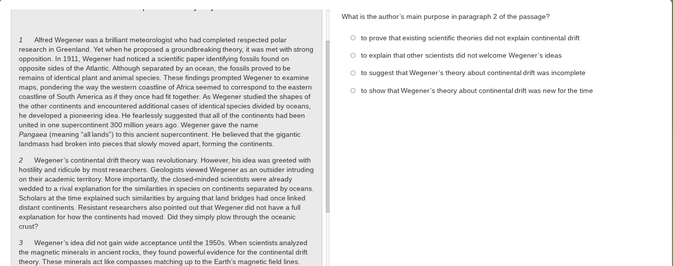 1 alfred wegener was a brilliant meteorologist who had completed respec…