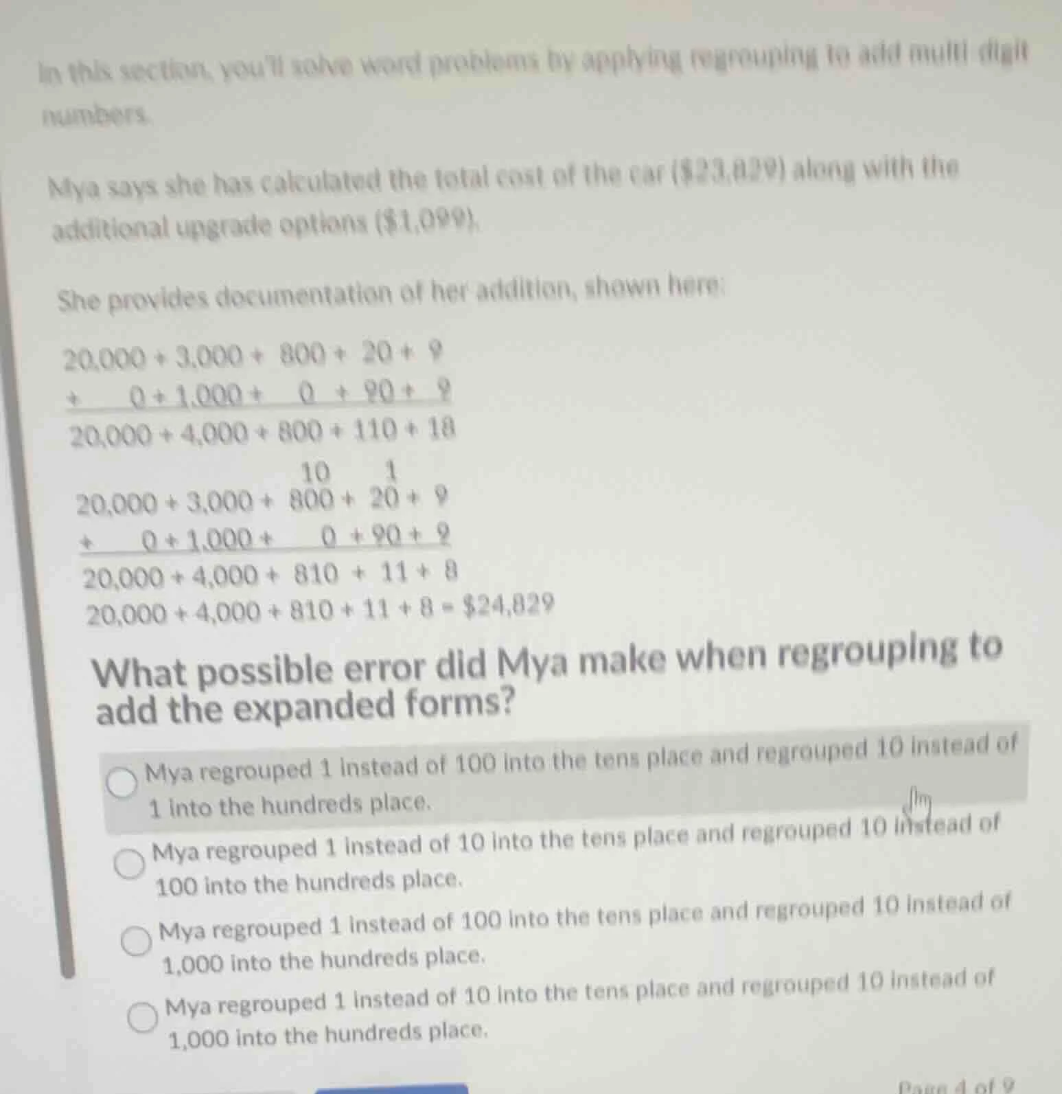 in this section, youll solve word problems by applying regrouping to ad…