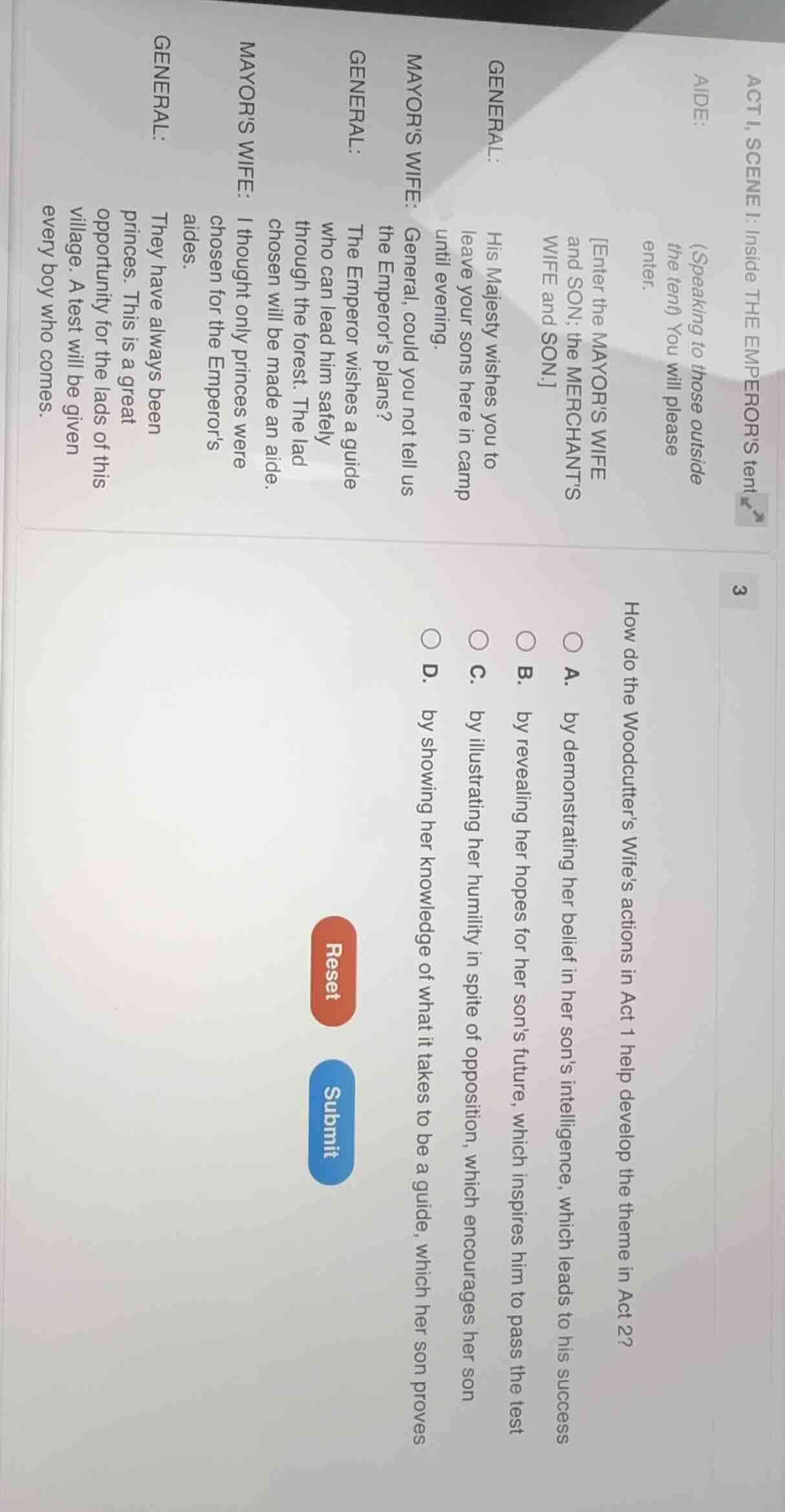 act i, scene i: inside the emperors tent3aide:(speaking to those outsid…