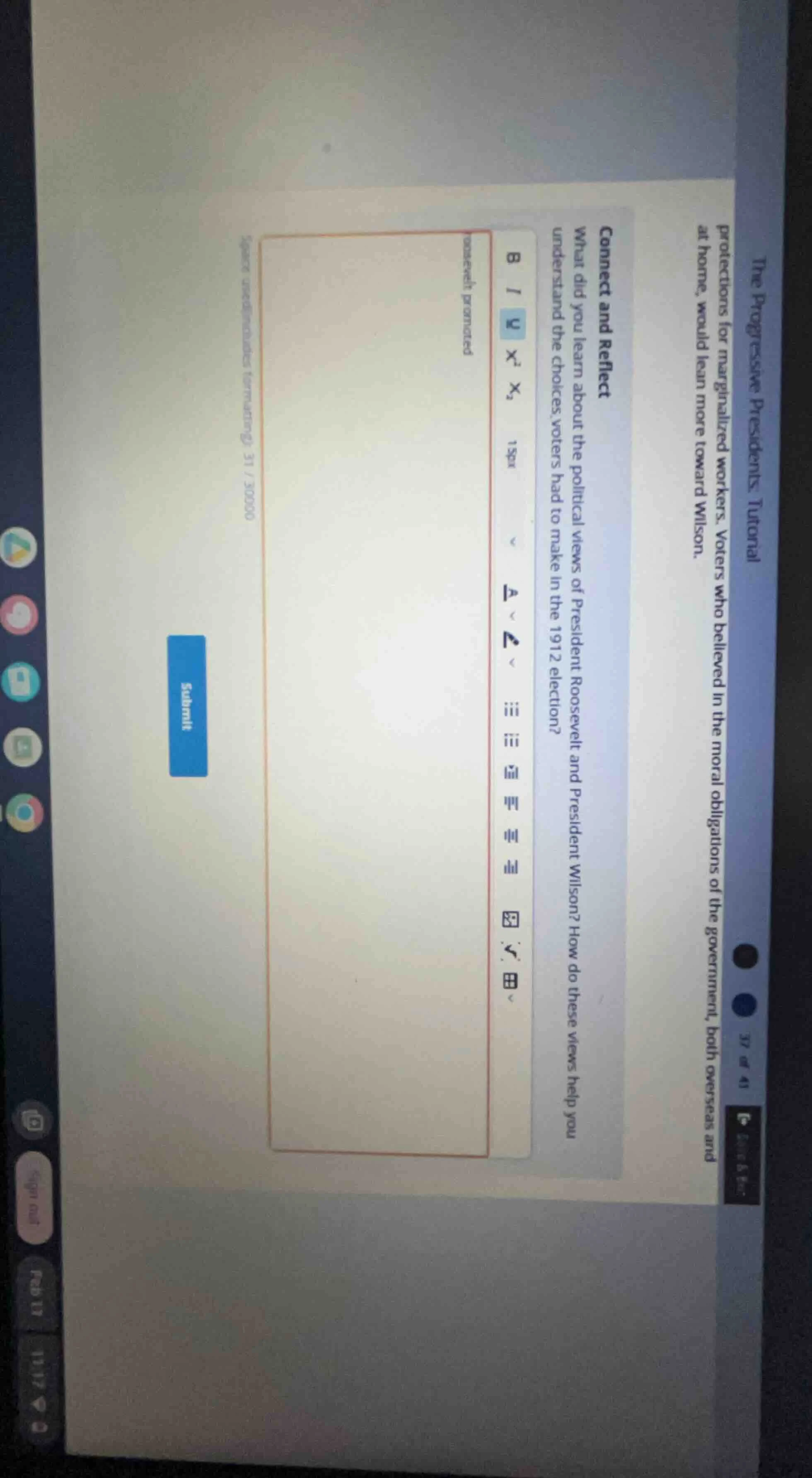 the progressive presidents: tutorial 37 of 41 protections for marginali…