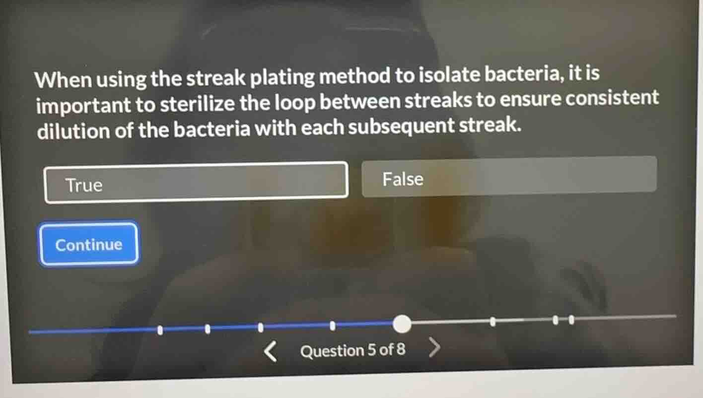 when using the streak plating method to isolate bacteria, it is importa…