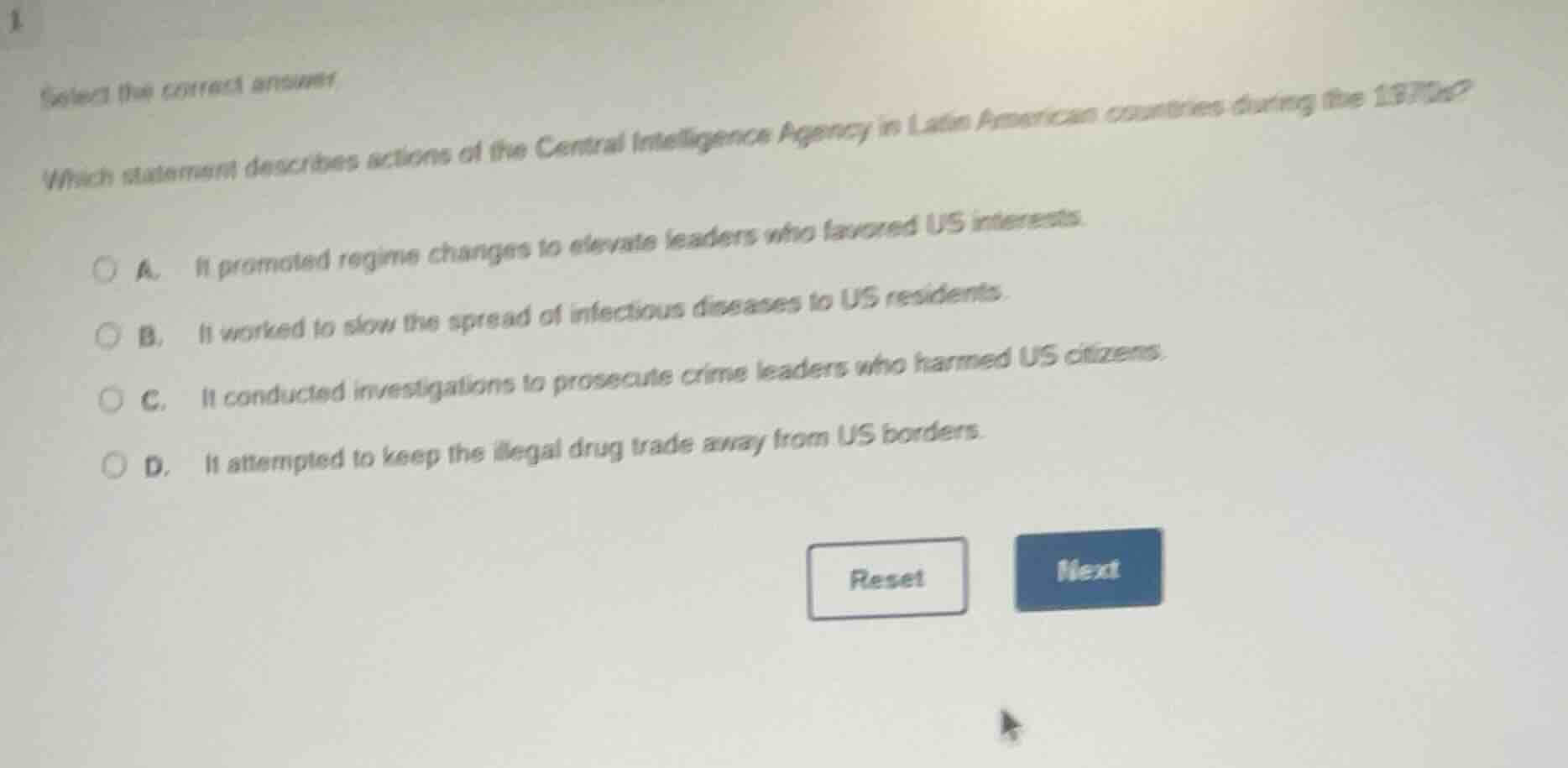 1 select the correct answer which statement describes actions of the ce…