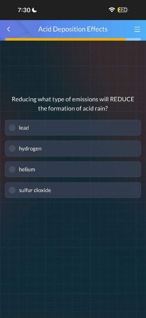 acid deposition effects reducing what type of emissions will reduce the…