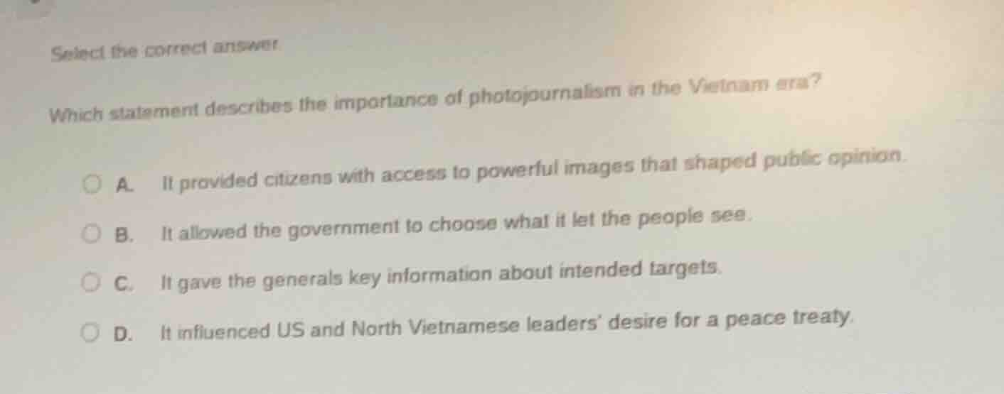 select the correct answer.which statement describes the importance of p…