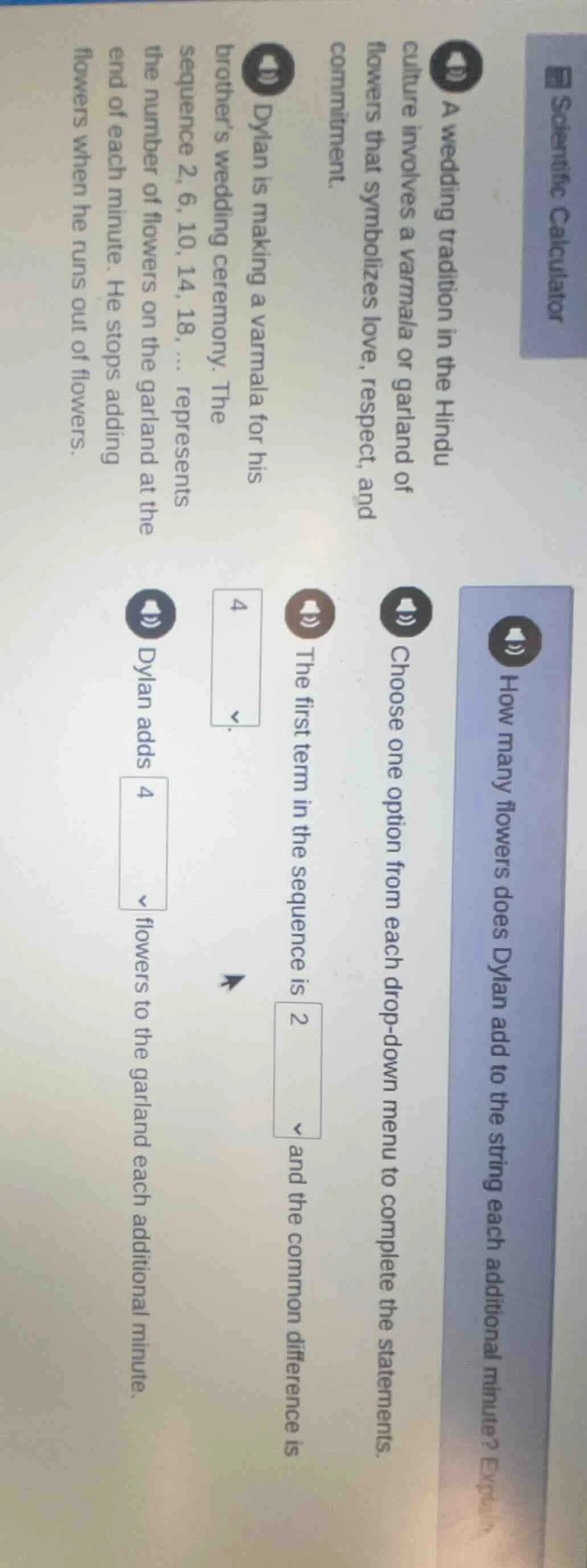 scientific calculatora wedding tradition in the hindu culture involves …