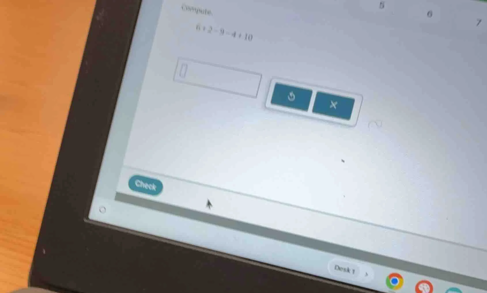 compute. $6+2-9-4+10$