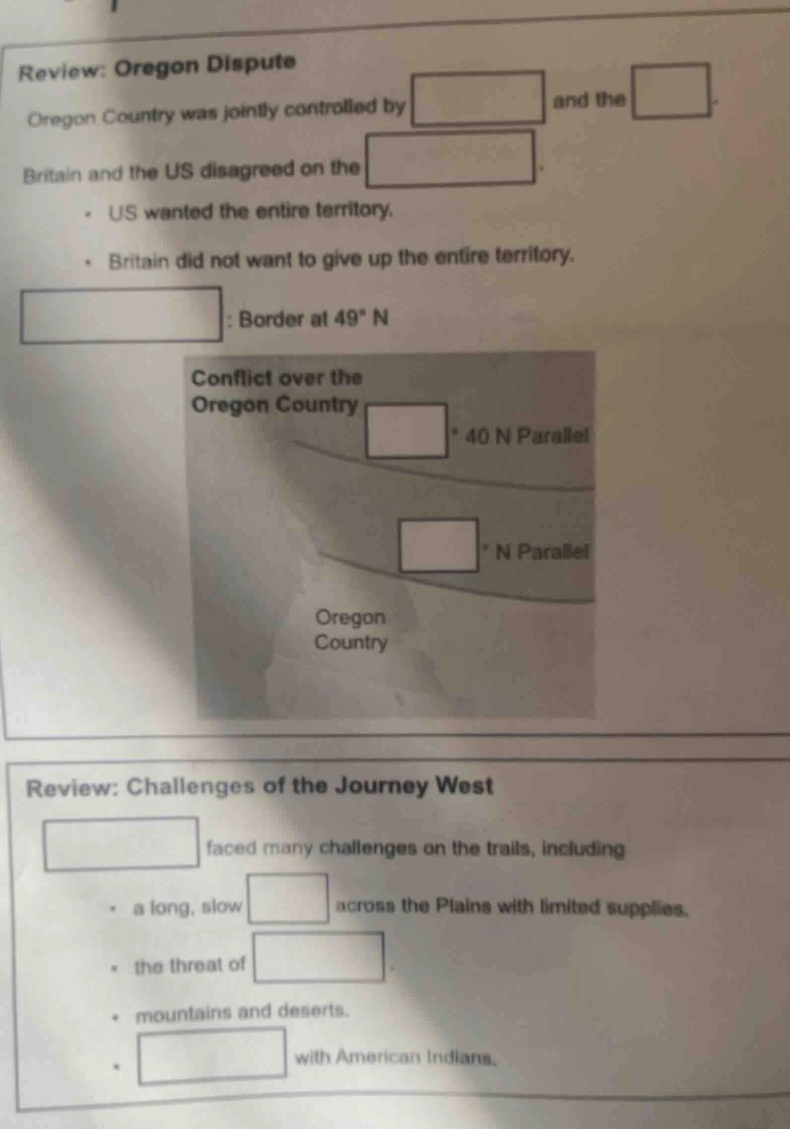 review: oregon dispute oregon country was jointly controlled by ______ …