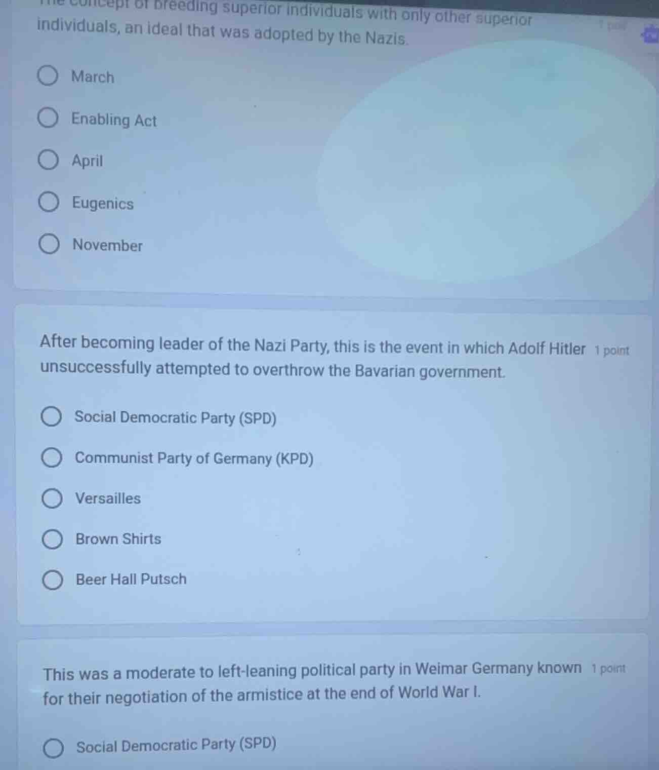 the concept of breeding superior individuals with only other superior i…