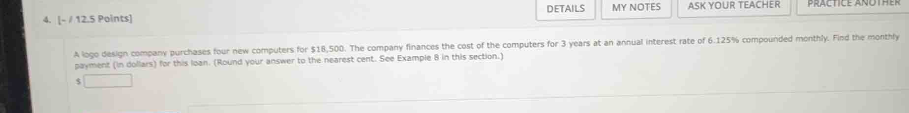 4. - / 12.5 points details my notes ask your teacher practice another a…
