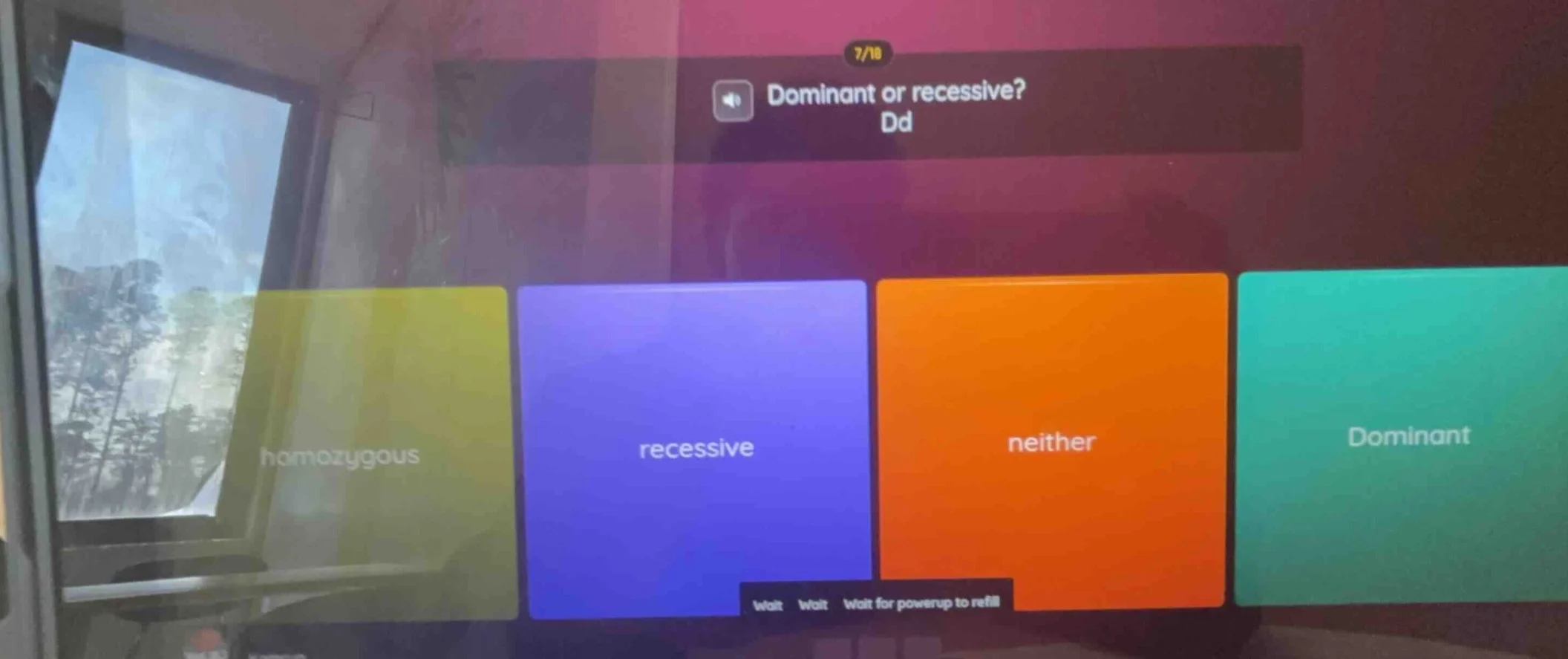 7/10 dominant or recessive? dd homozygous recessive neither dominant wa…