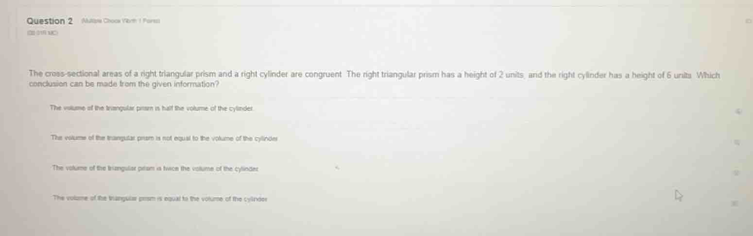 question 2 multiple choice (worth 1 point) (08.01b mc) the cross-sectio…