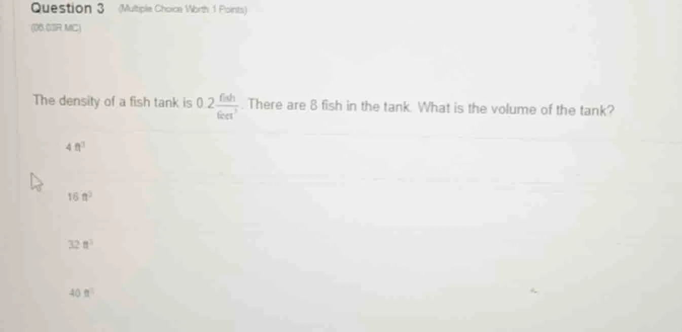 question 3 (multiple choice worth 1 points) (06.03f mc) the density of …