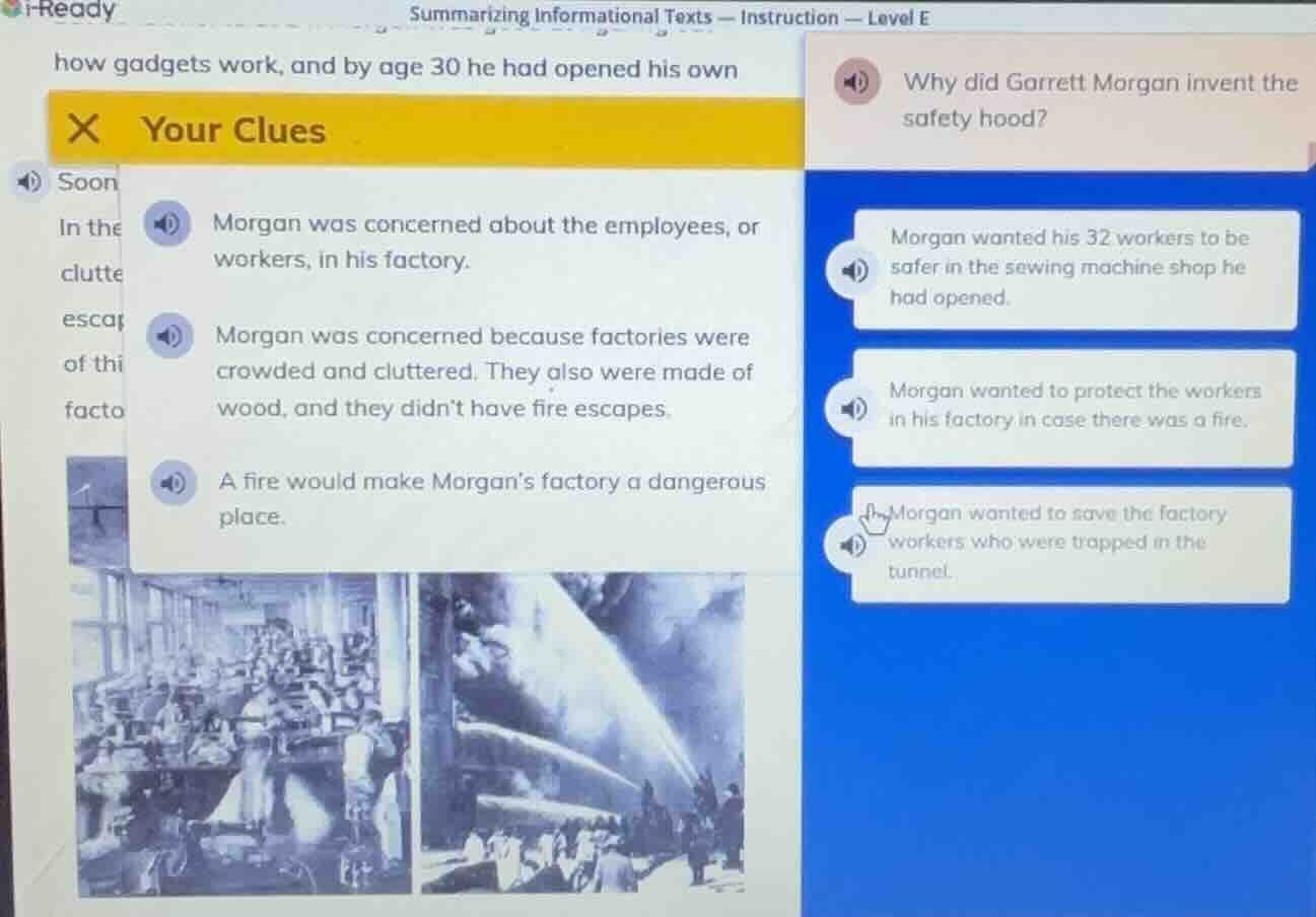 i-readysummarizing informational texts — instruction — level ehow gadge…