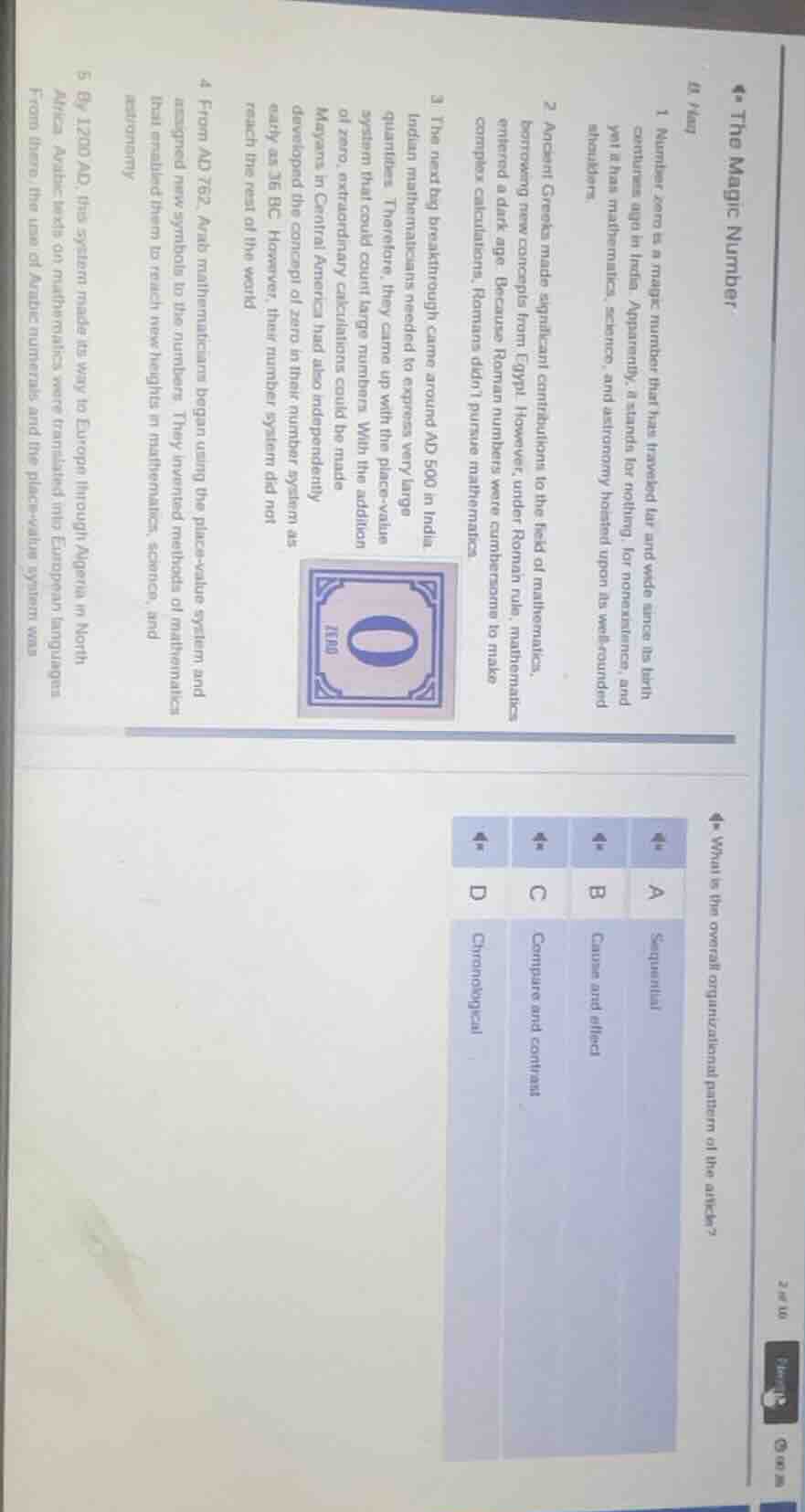 the magic numbermap1. number zero is a magic number that has traveled f…