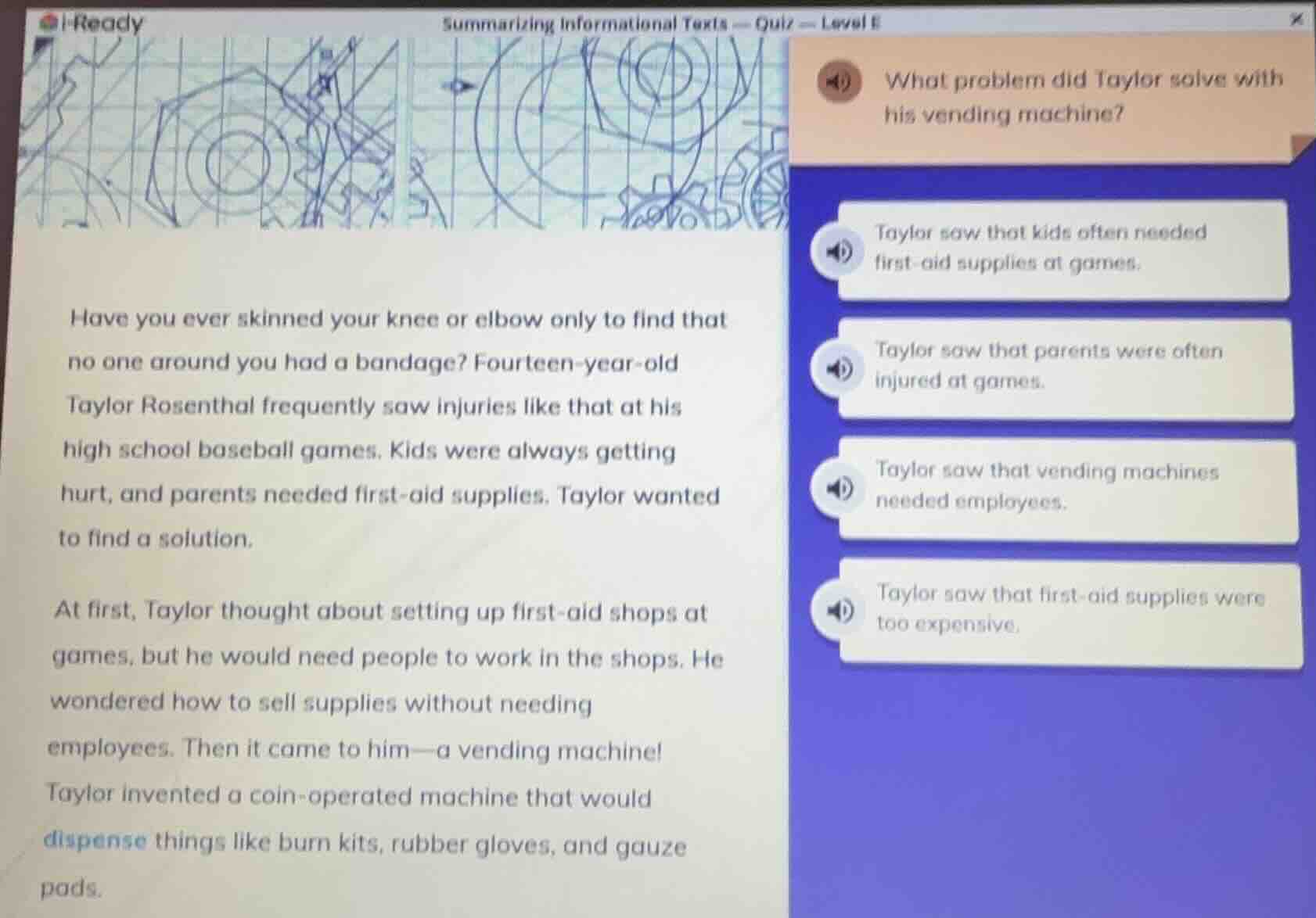 summarizing informational texts — quiz — level e have you ever skinned …