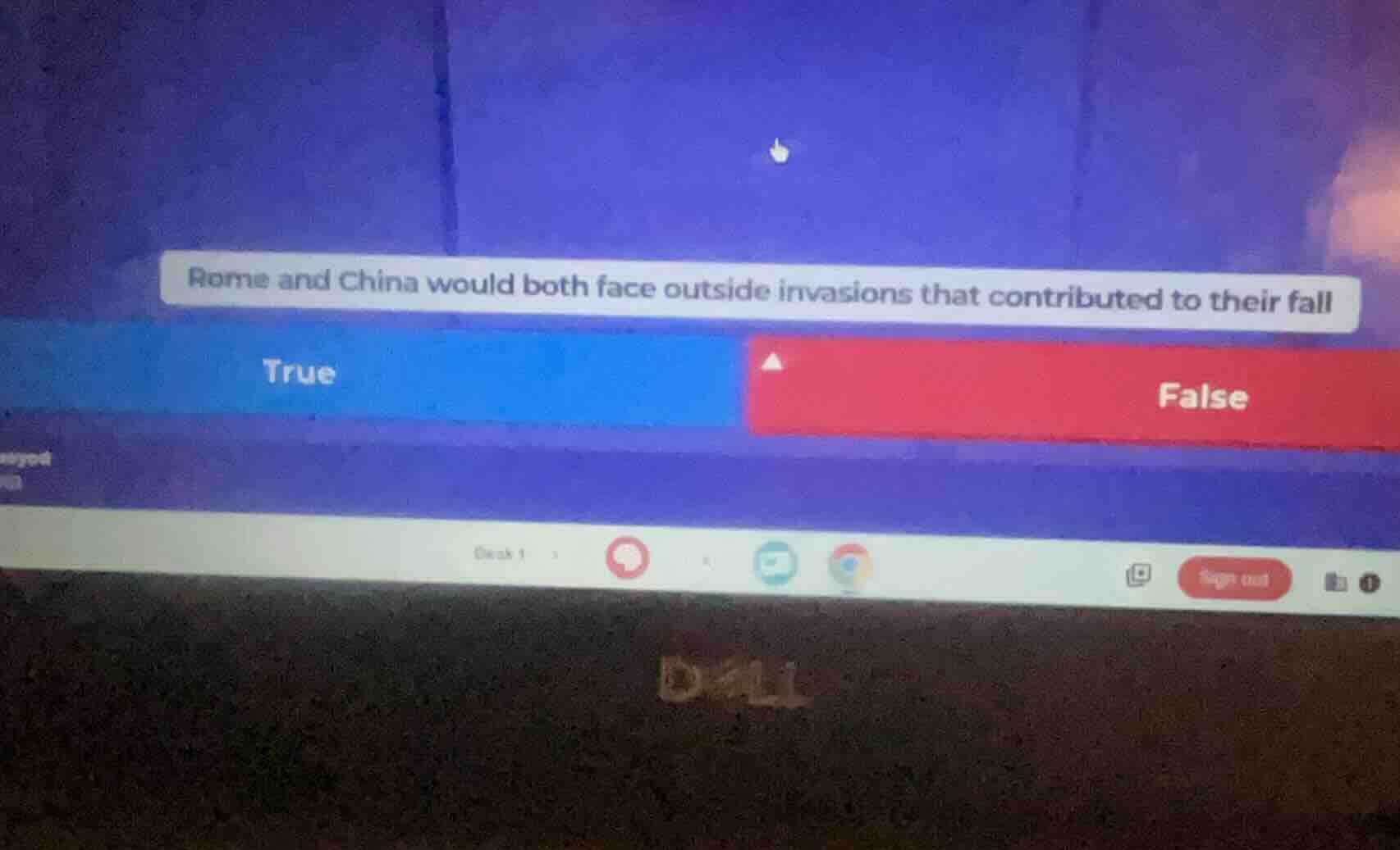 rome and china would both face outside invasions that contributed to th…