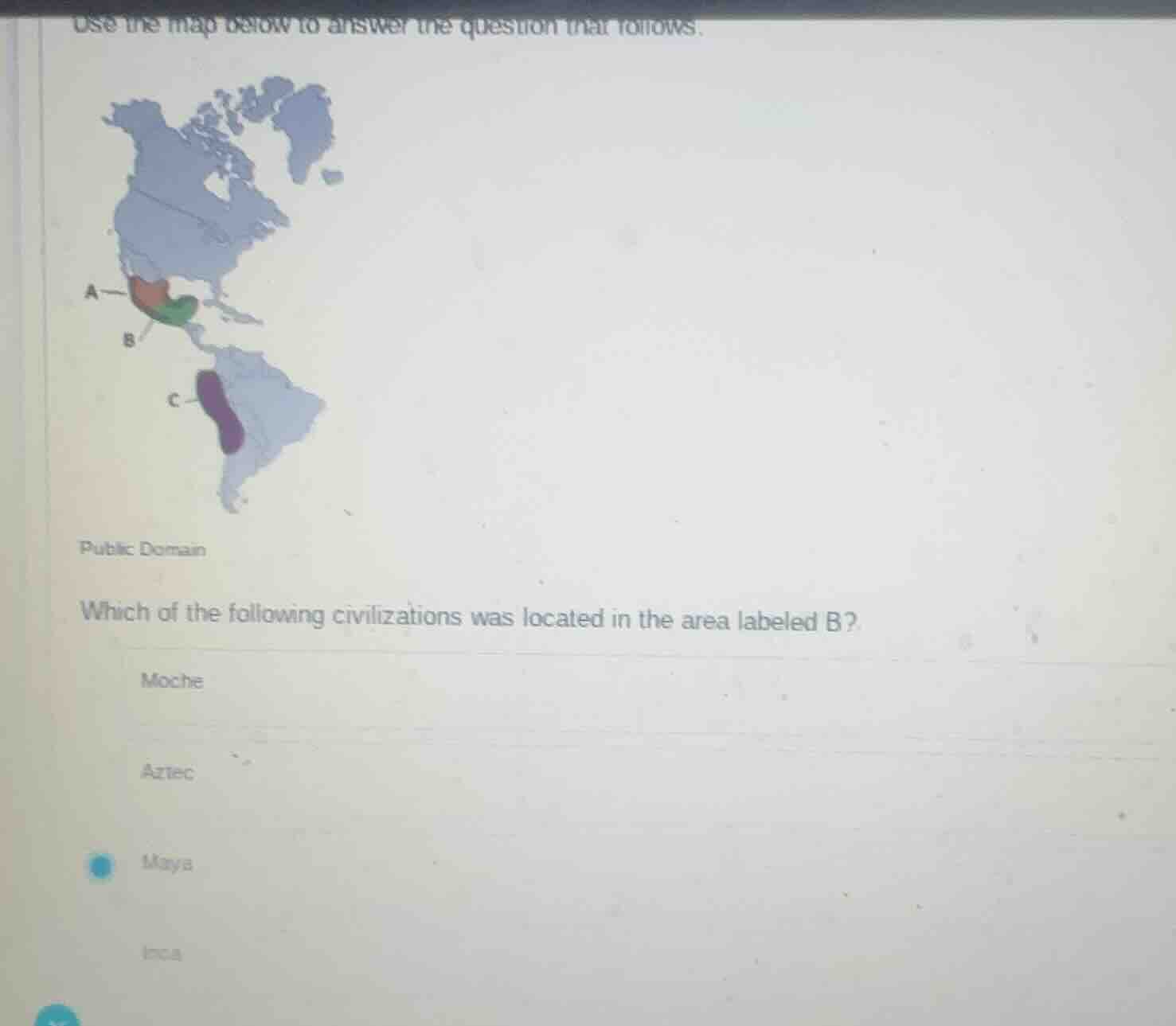 use the map below to answer the question that follows. public domain wh…