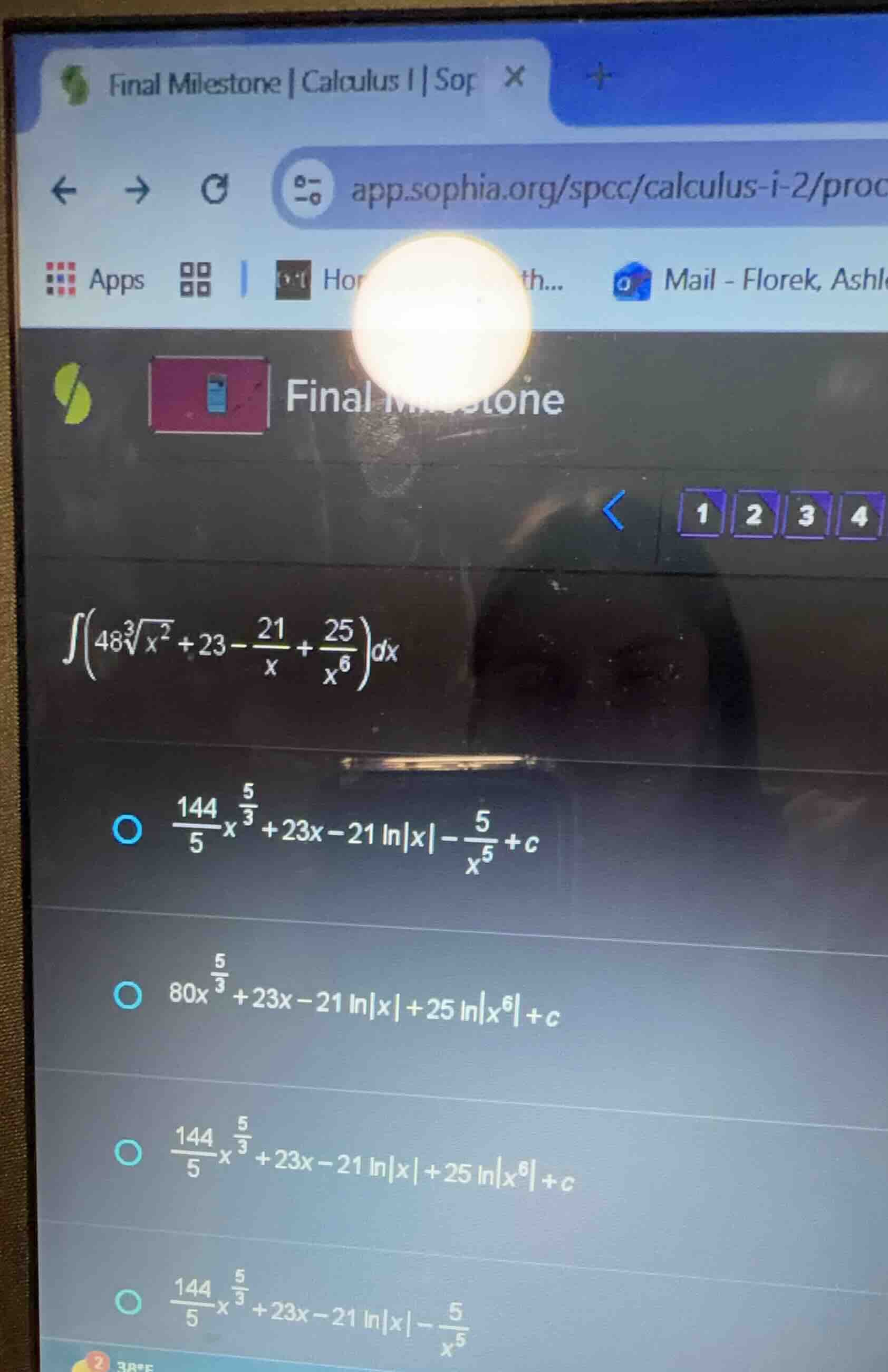 final milestone | calculus i final milestone calculate $intleft(48sqrt3…