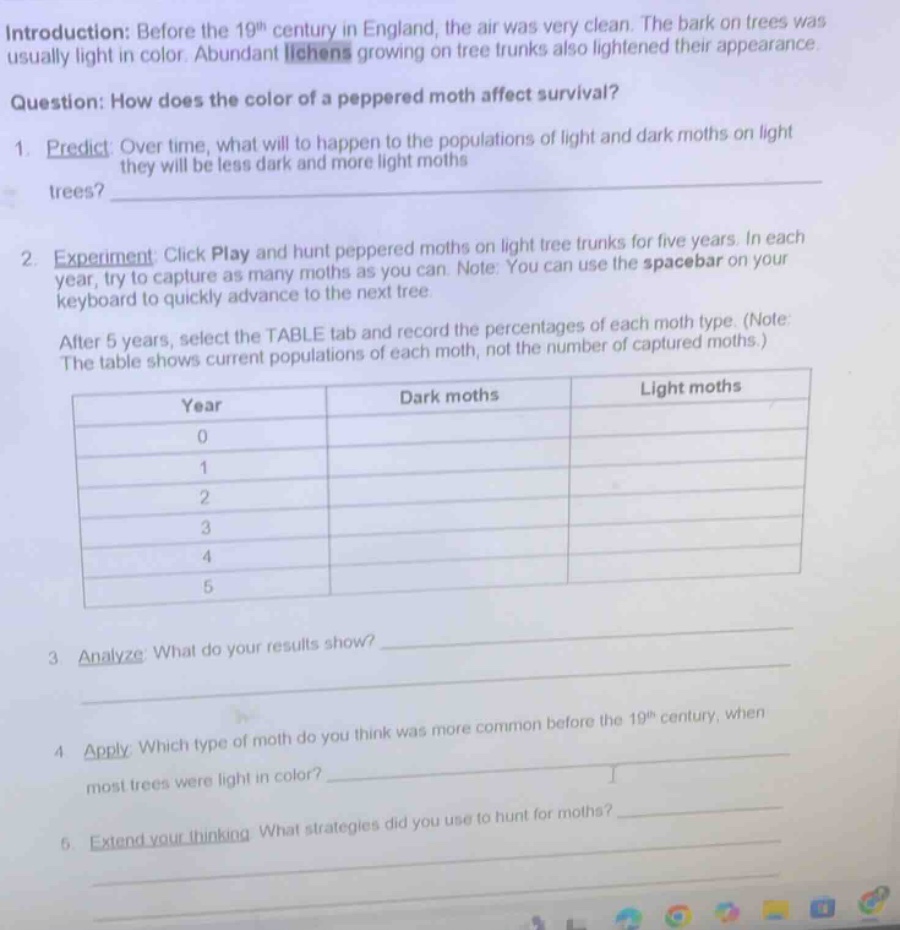 introduction: before the 19th century in england, the air was very clea…