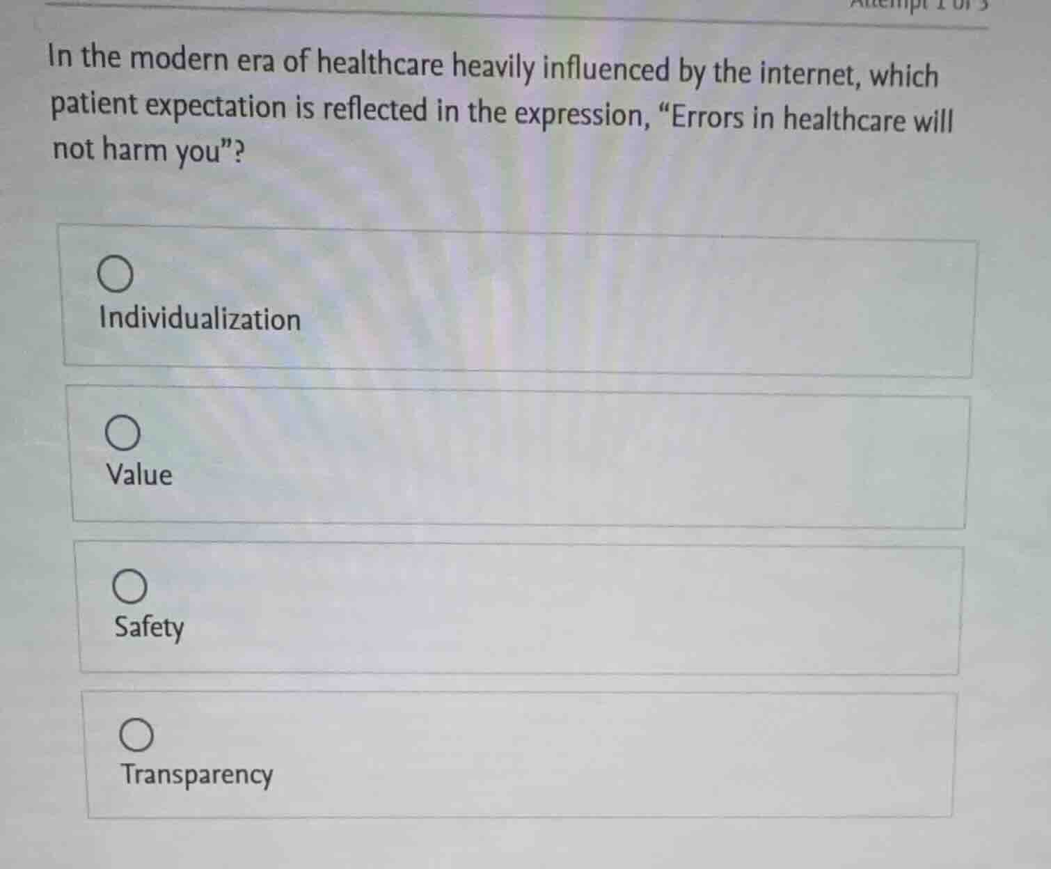 in the modern era of healthcare heavily influenced by the internet, whi…