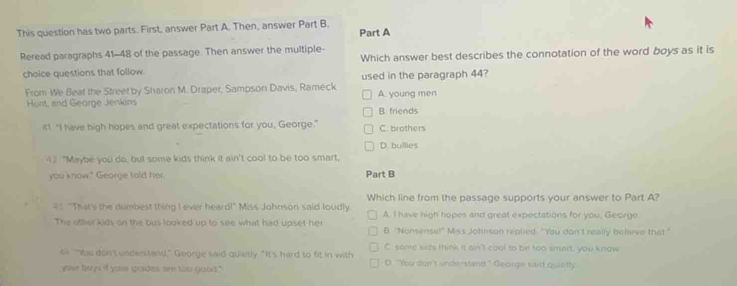 this question has two parts. first, answer part a. then, answer part b.…