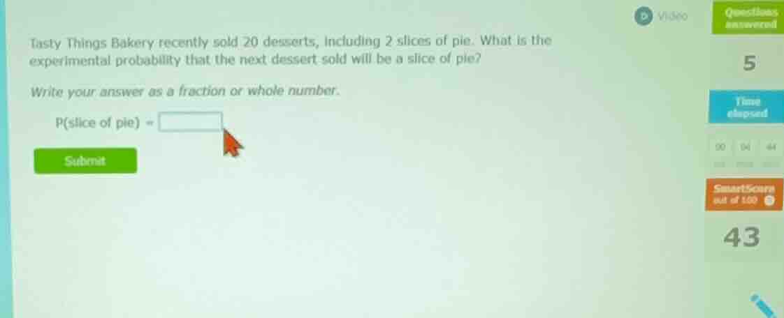 tasty things bakery recently sold 20 desserts, including 2 slices of pi…